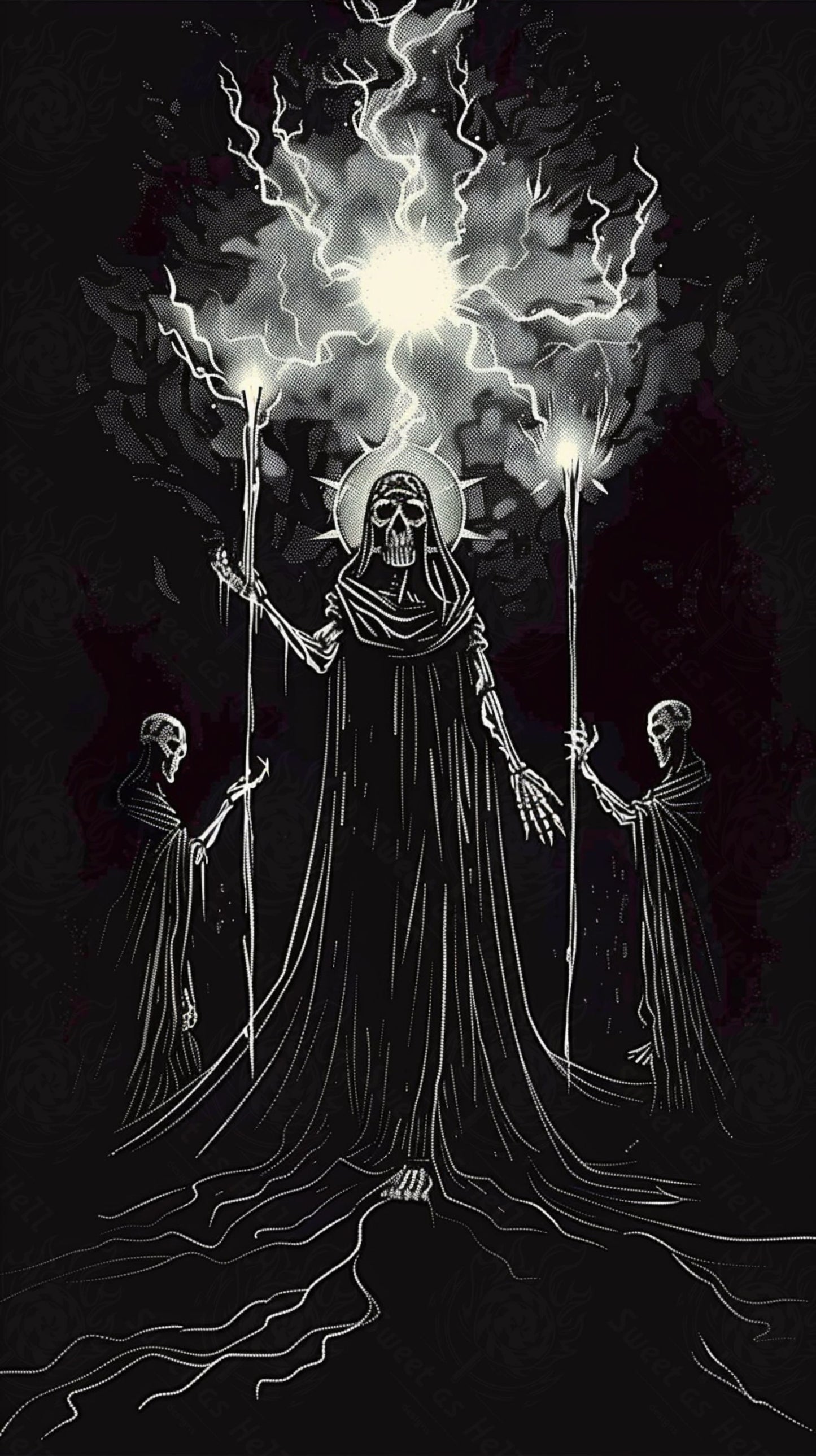 Mother Muerte 09 by 16 144 SN2064 - Sweet As Hell Designs