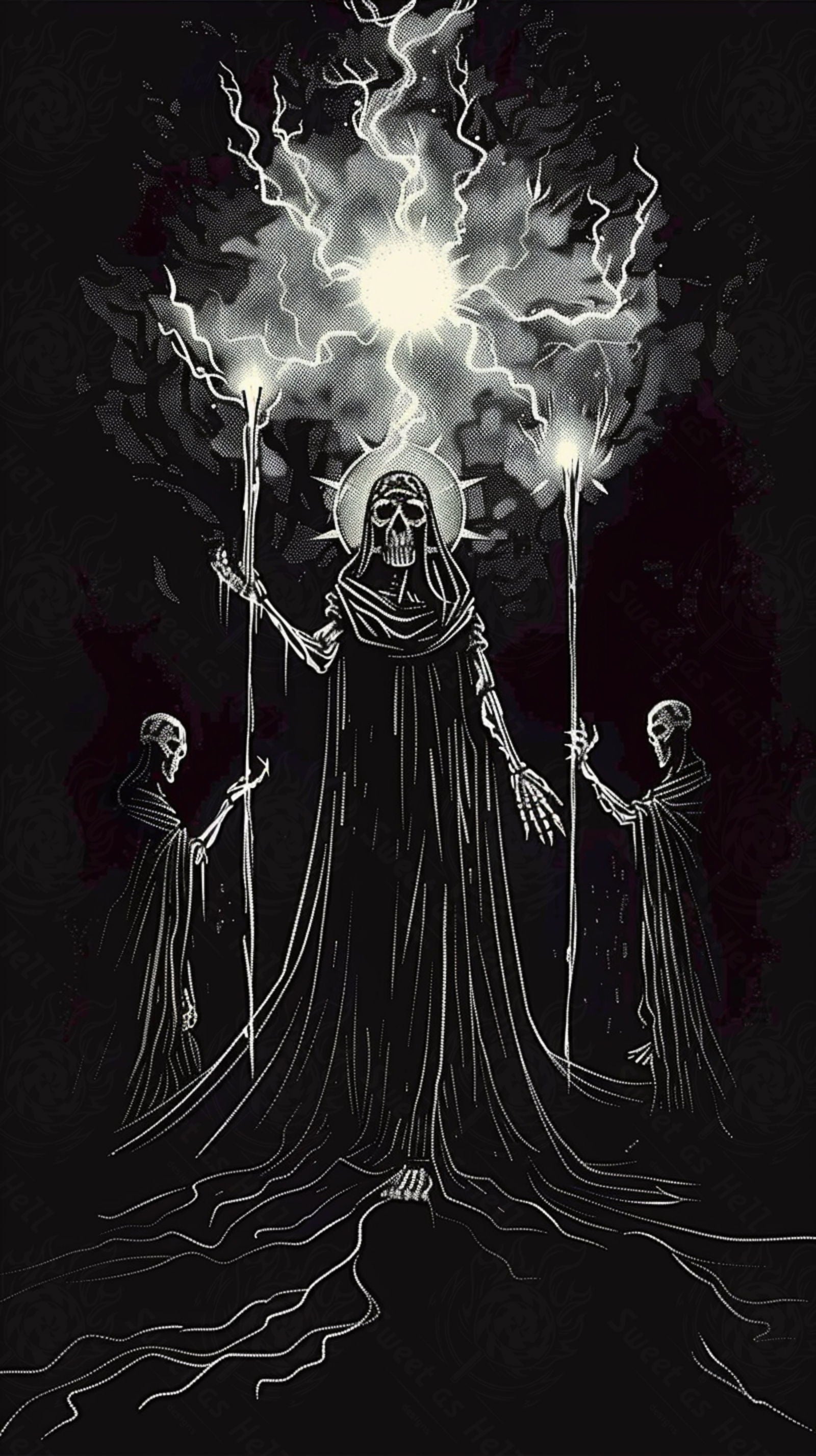 Mother Muerte 09 by 16 144 SN2064 - Sweet As Hell Designs