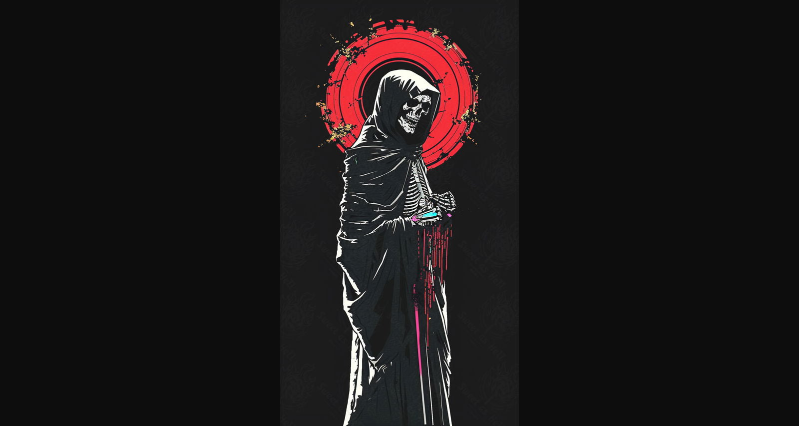 Mother Muerte 09 by 16 152 SN2072 - Sweet As Hell Designs