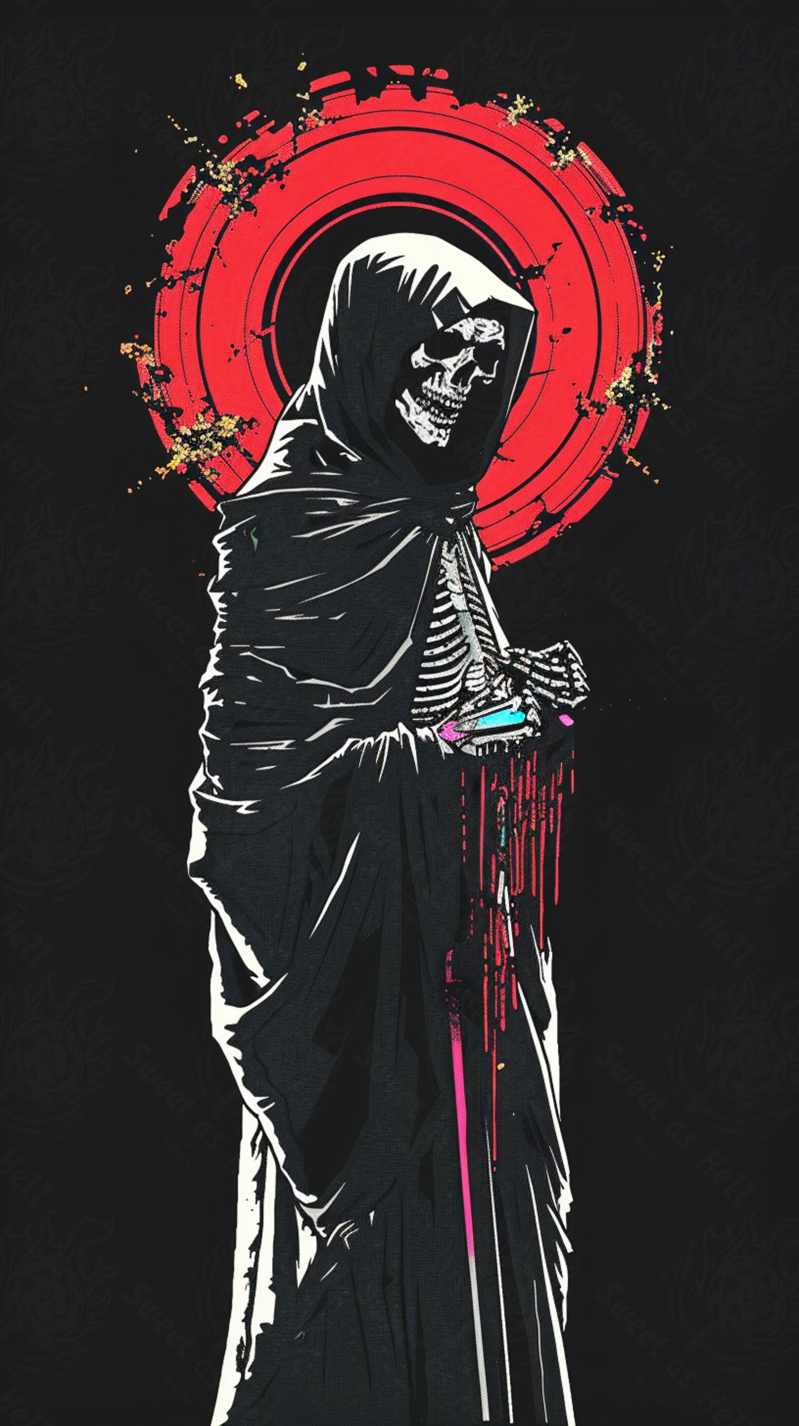 Mother Muerte 09 by 16 152 SN2072 - Sweet As Hell Designs