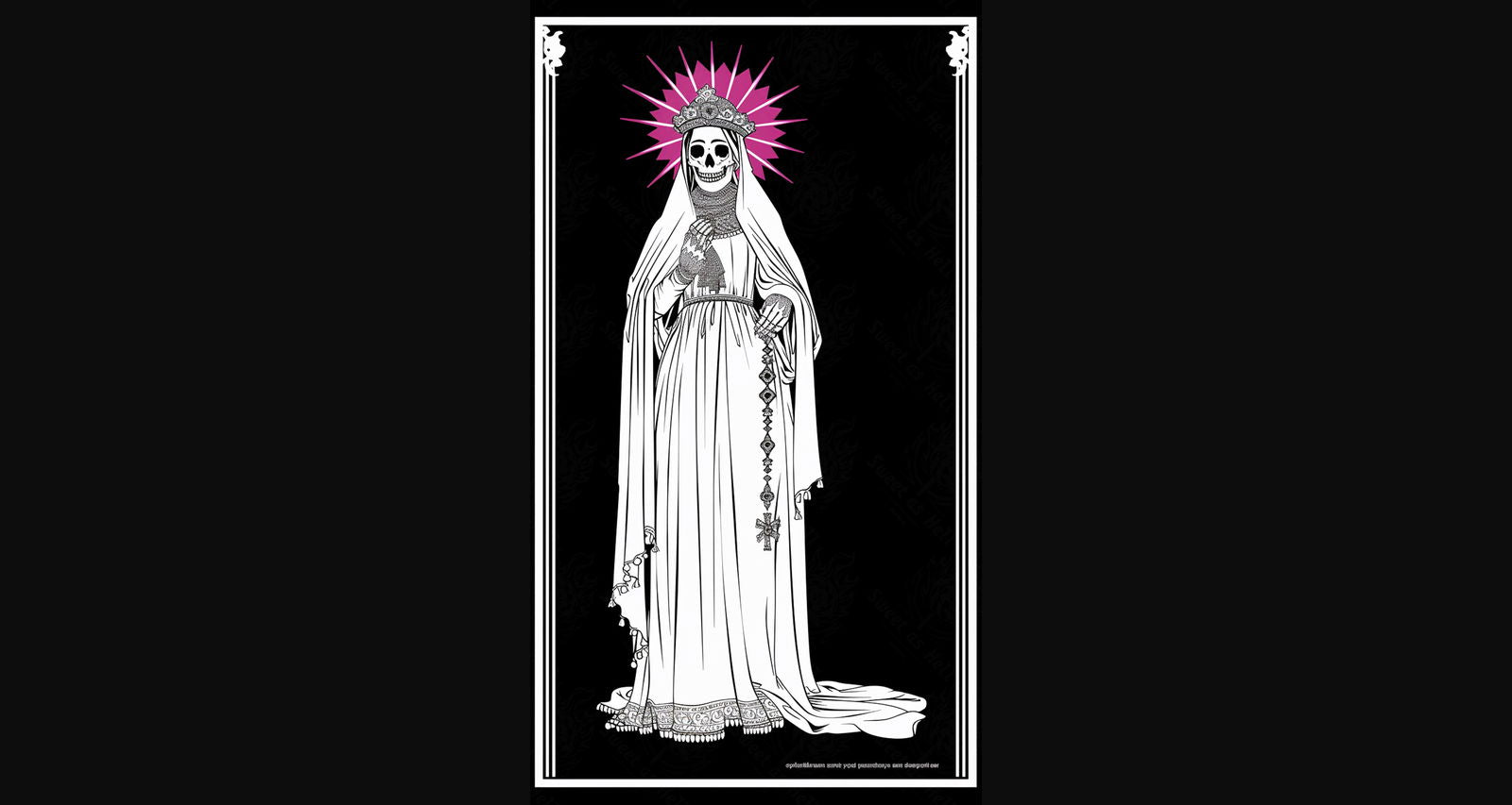 Mother Muerte 09 by 16 186 SN2106 - Sweet As Hell Designs