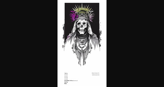 Mother Muerte 09 by 16 187 SN2107 - Sweet As Hell Designs