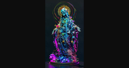 Mother Muerte 09 by 16 210 SN2130 - Sweet As Hell Designs