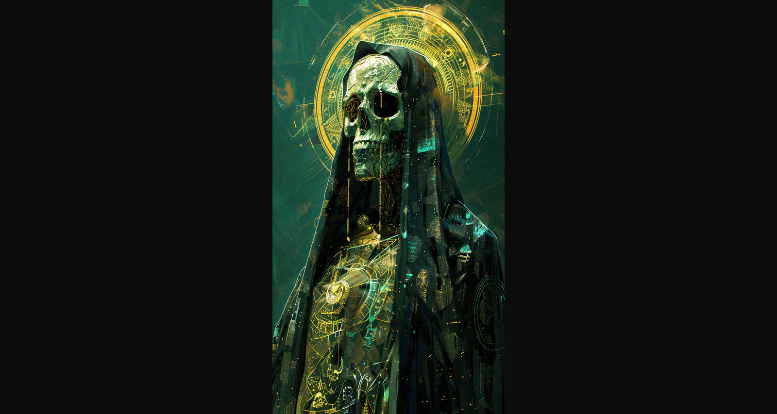 Mother Muerte 09 by 16 215 SN2135 - Sweet As Hell Designs