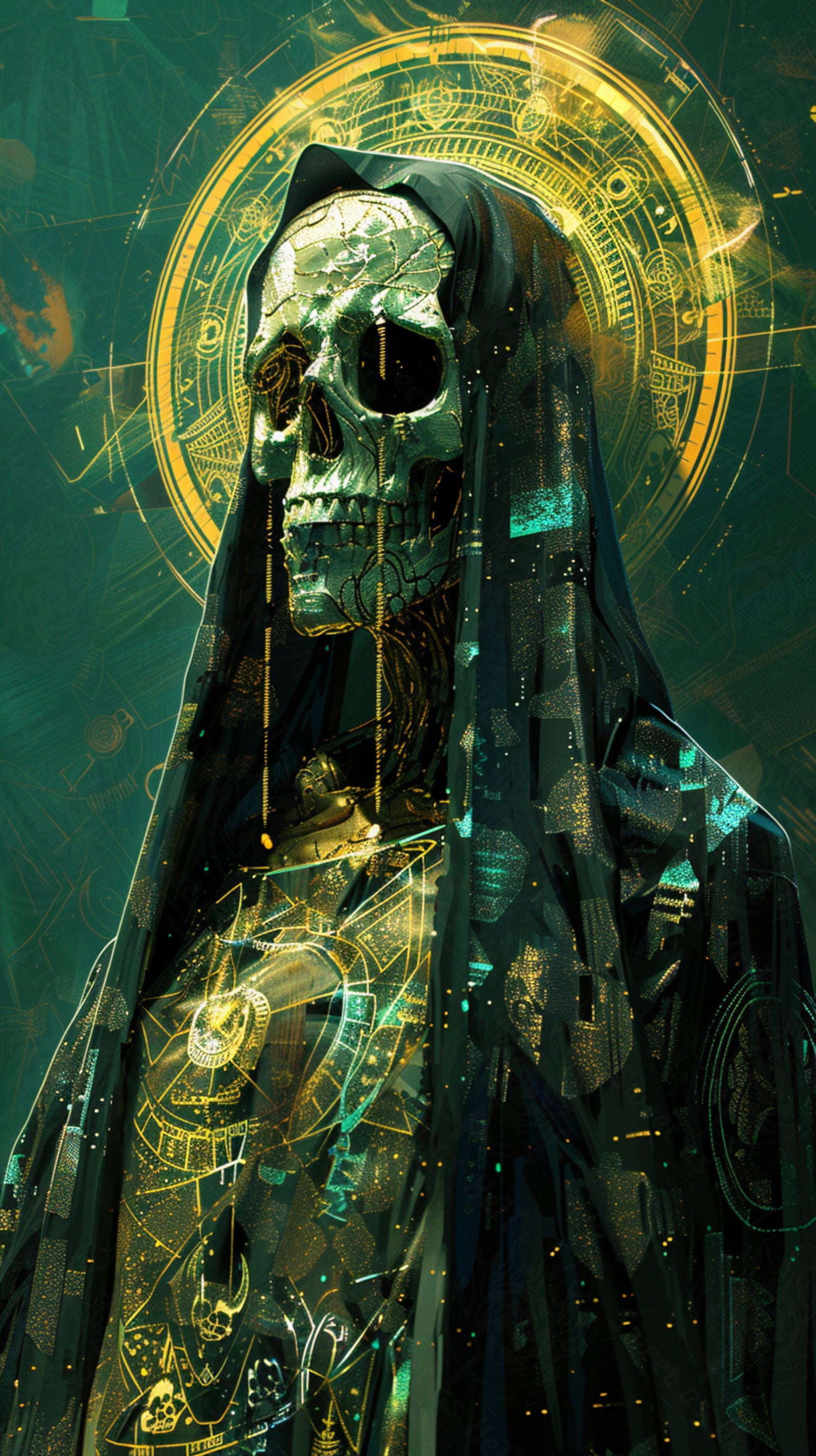 Mother Muerte 09 by 16 215 SN2135 - Sweet As Hell Designs