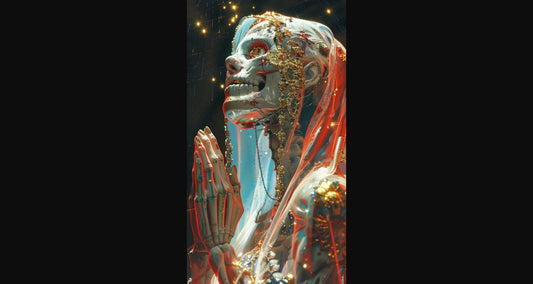 Mother Muerte 09 by 16 216 SN2136 - Sweet As Hell Designs
