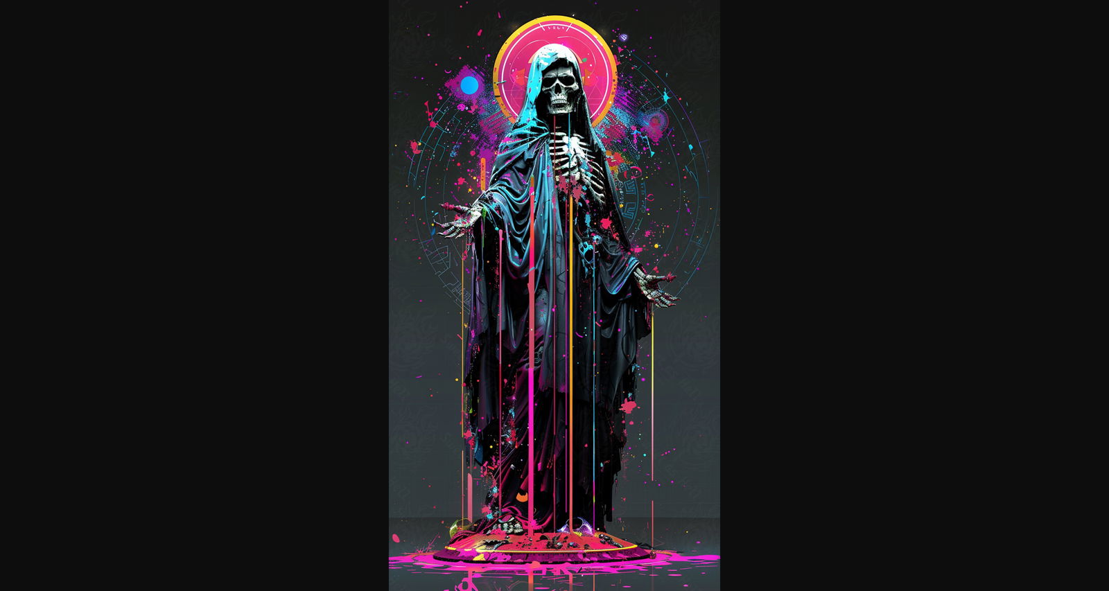 Mother Muerte 09 by 16 221 SN2141 - Sweet As Hell Designs