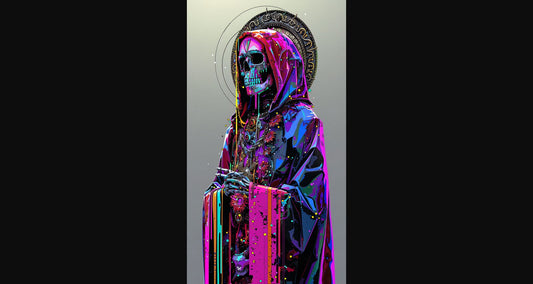 Mother Muerte 09 by 16 225 SN2145 - Sweet As Hell Designs
