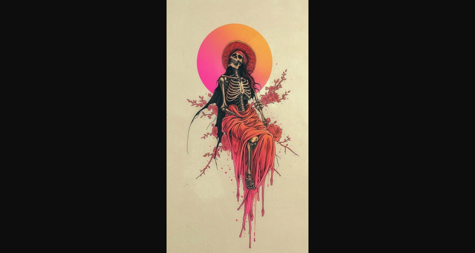 Mother Muerte 09 by 16 232 SN2152 - Sweet As Hell Designs