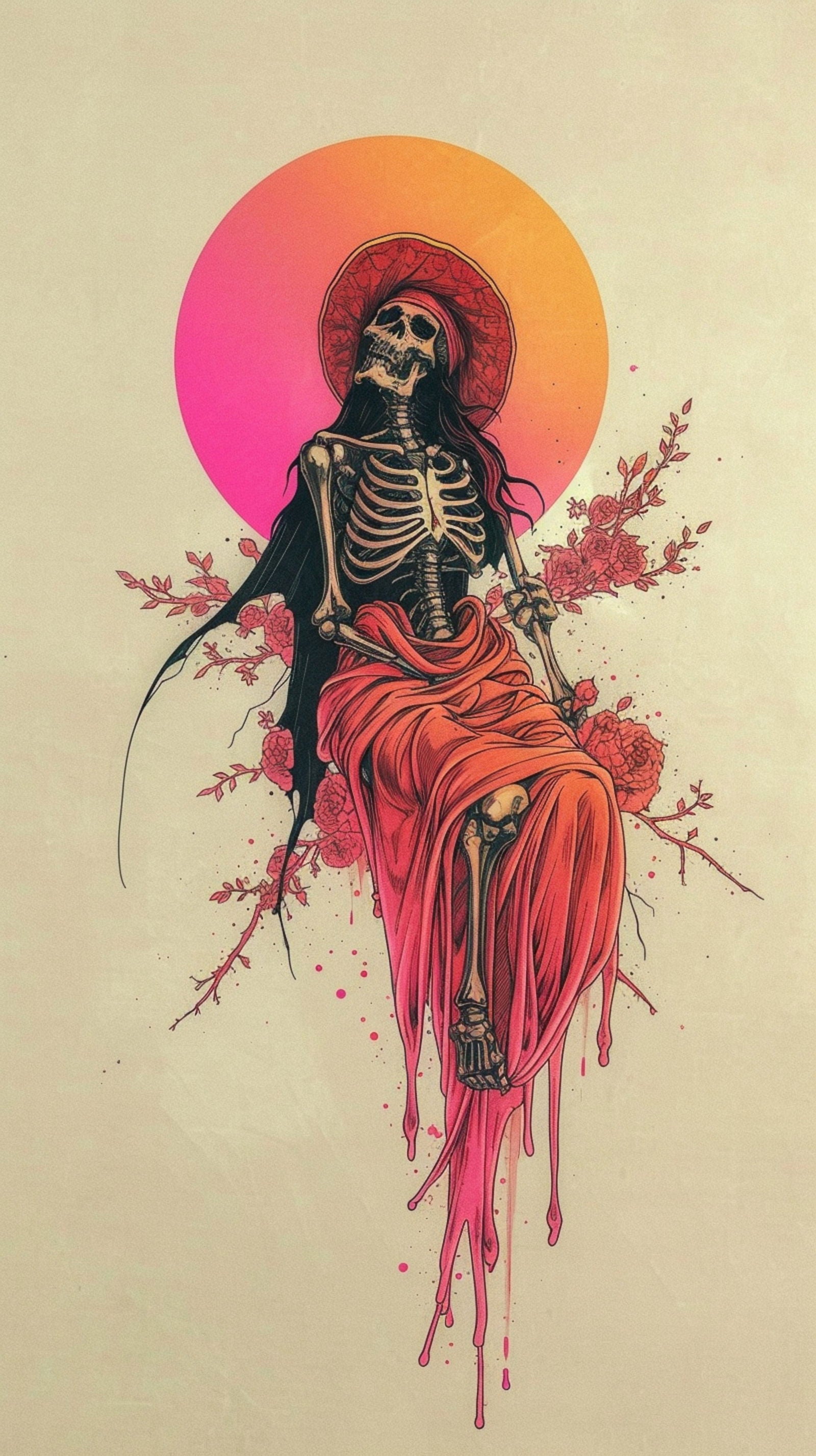 Mother Muerte 09 by 16 232 SN2152 - Sweet As Hell Designs