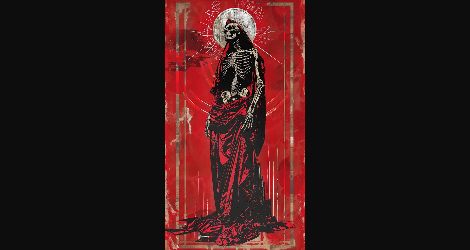 Mother Muerte 09 by 16 233 SN2153 - Sweet As Hell Designs