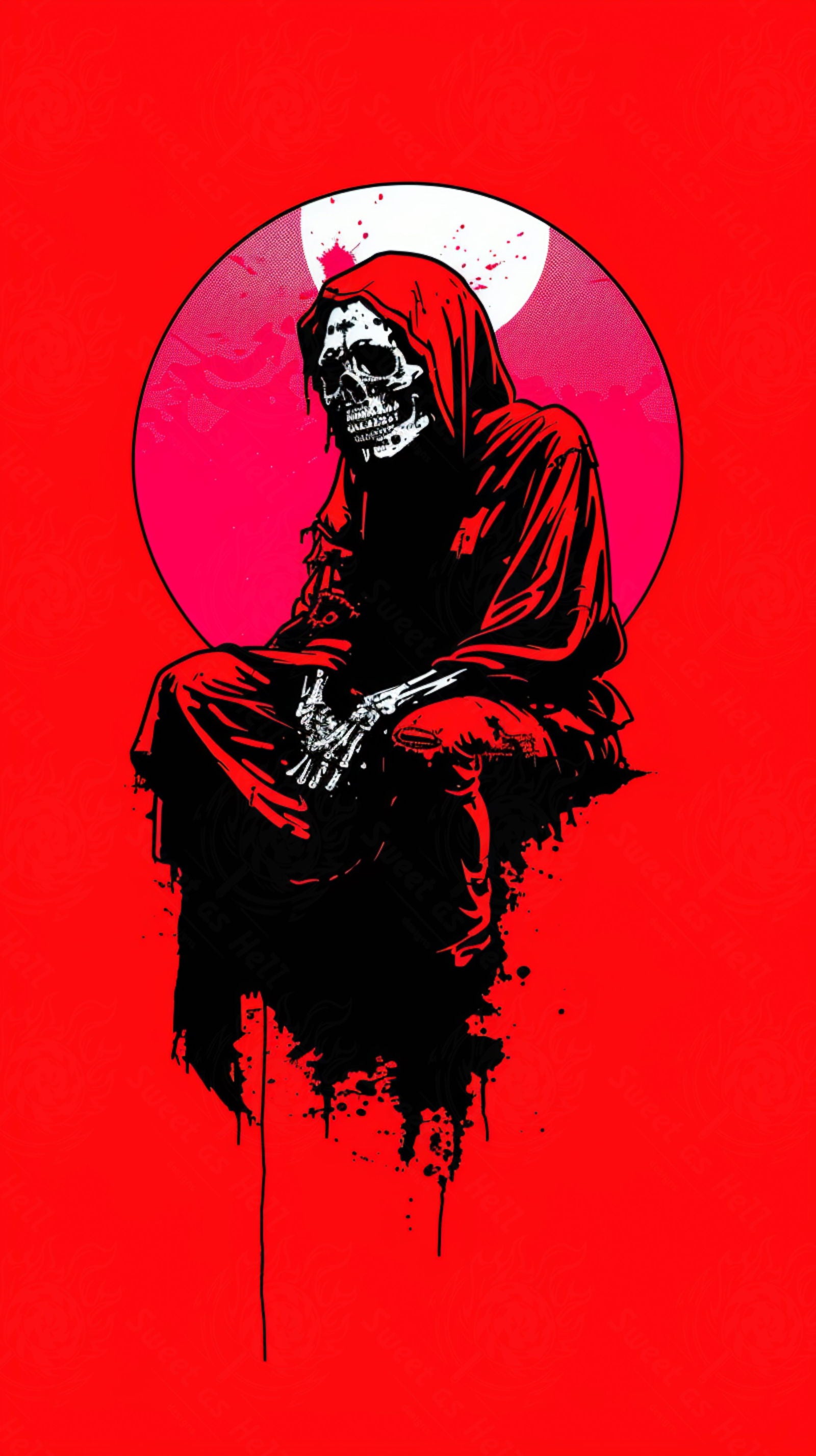 Mother Muerte 09 by 16 245 SN2165 - Sweet As Hell Designs