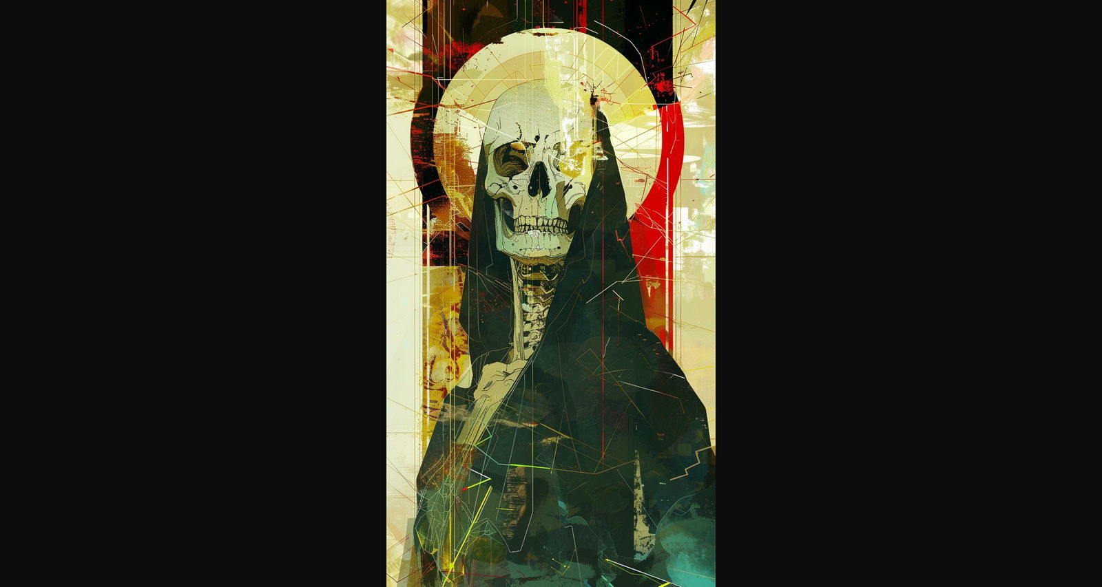 Mother Muerte 09 by 16 248 SN2168 - Sweet As Hell Designs