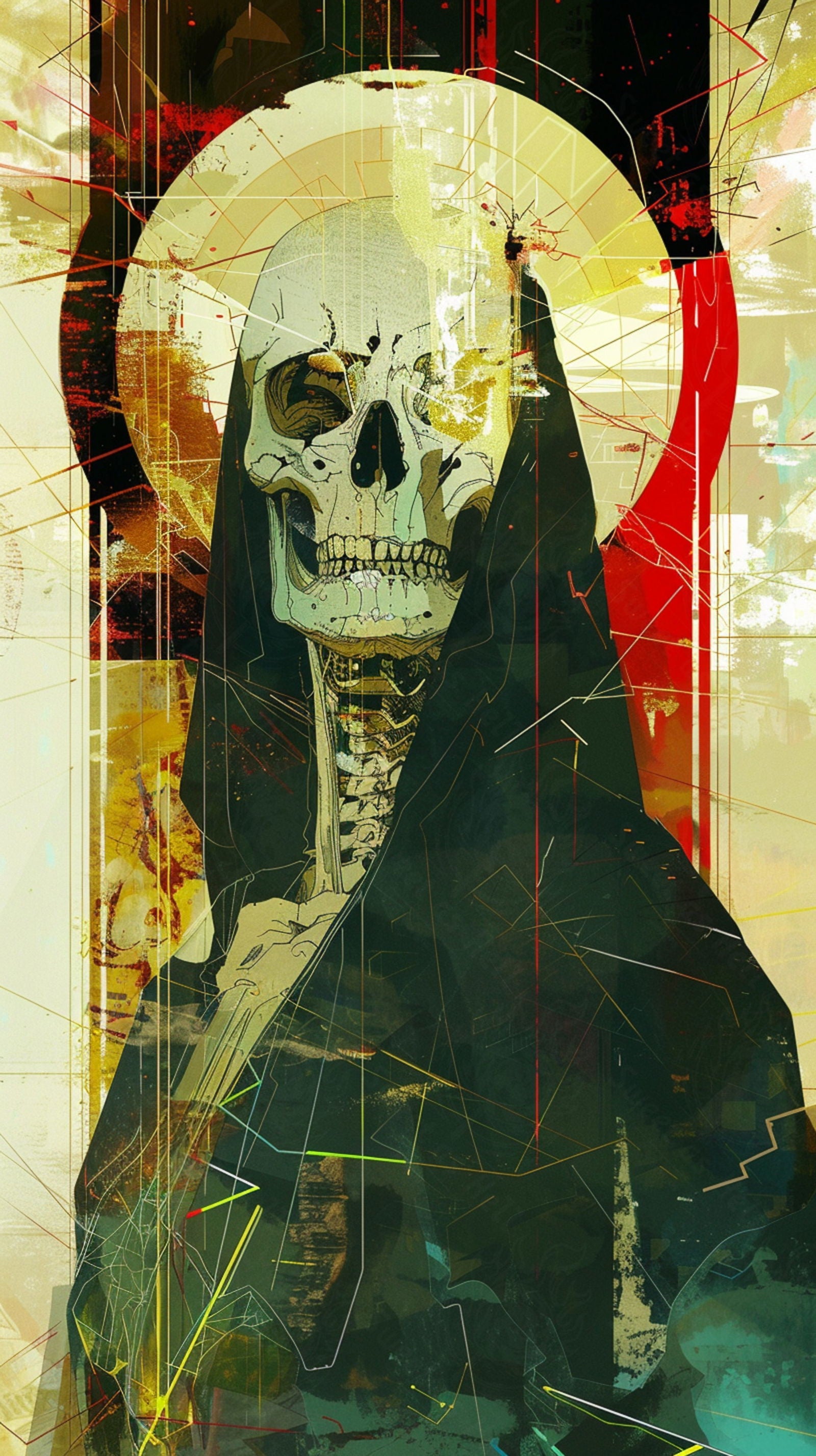 Mother Muerte 09 by 16 248 SN2168 - Sweet As Hell Designs