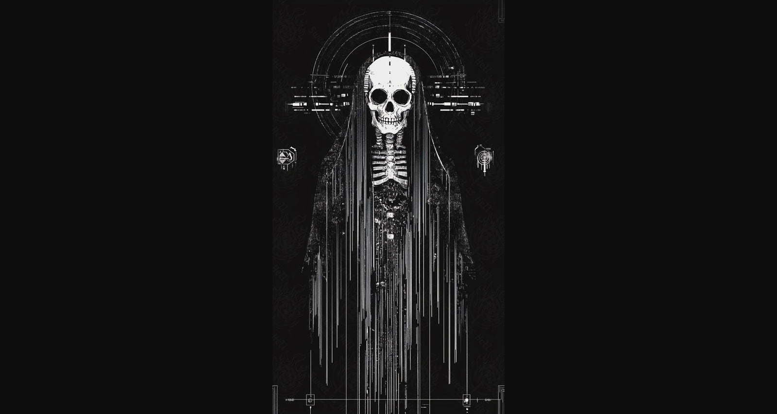 Mother Muerte 09 by 16 256 SN2176 - Sweet As Hell Designs