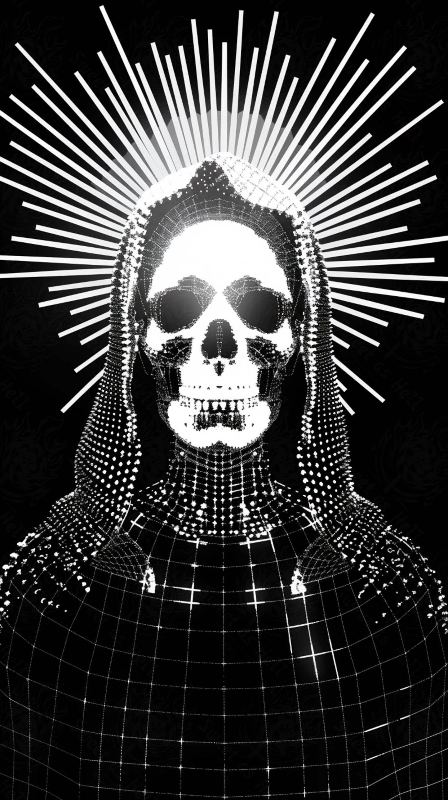 Mother Muerte 09 by 16 269 SN2189 - Sweet As Hell Designs