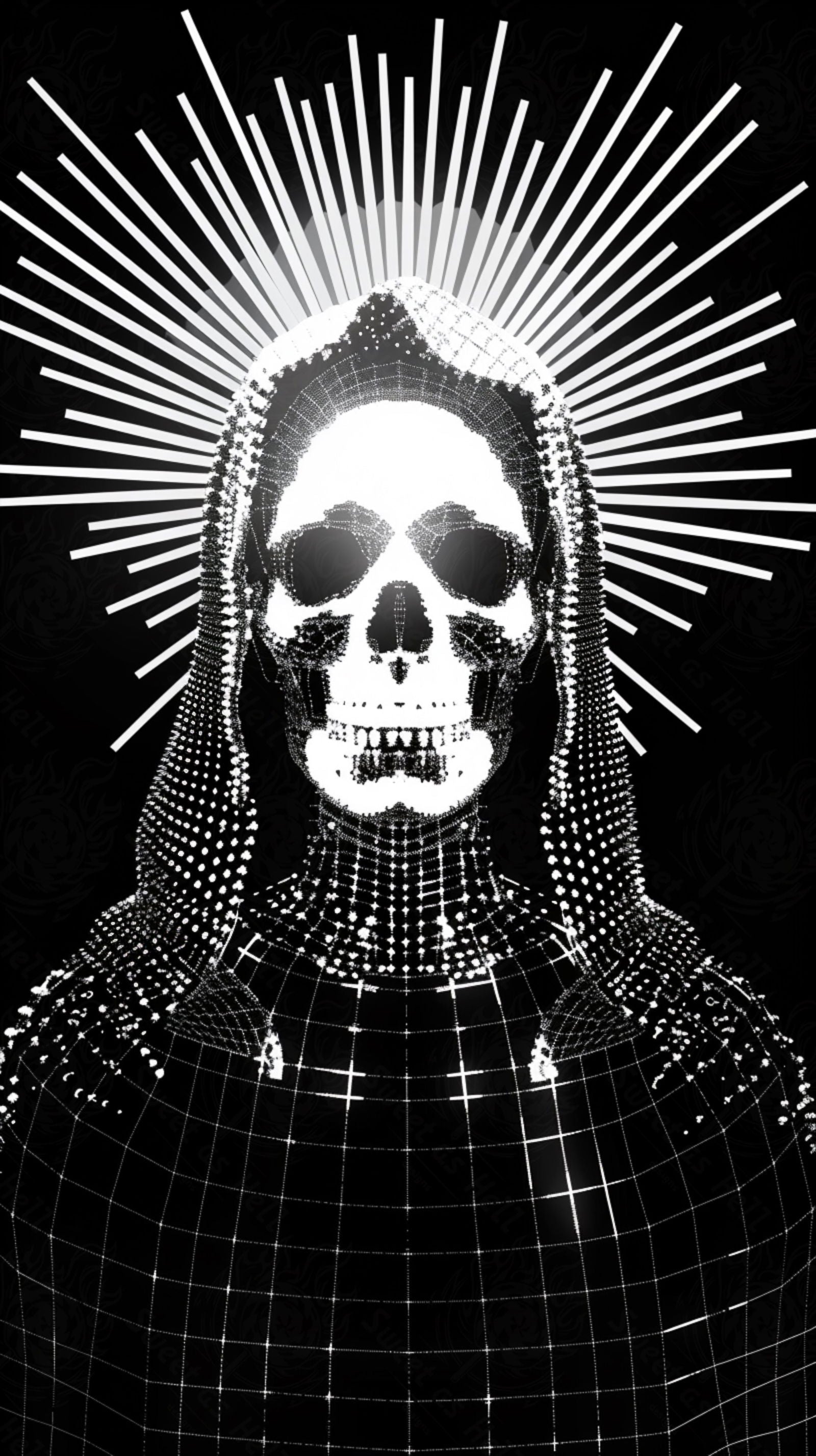 Mother Muerte 09 by 16 269 SN2189 - Sweet As Hell Designs