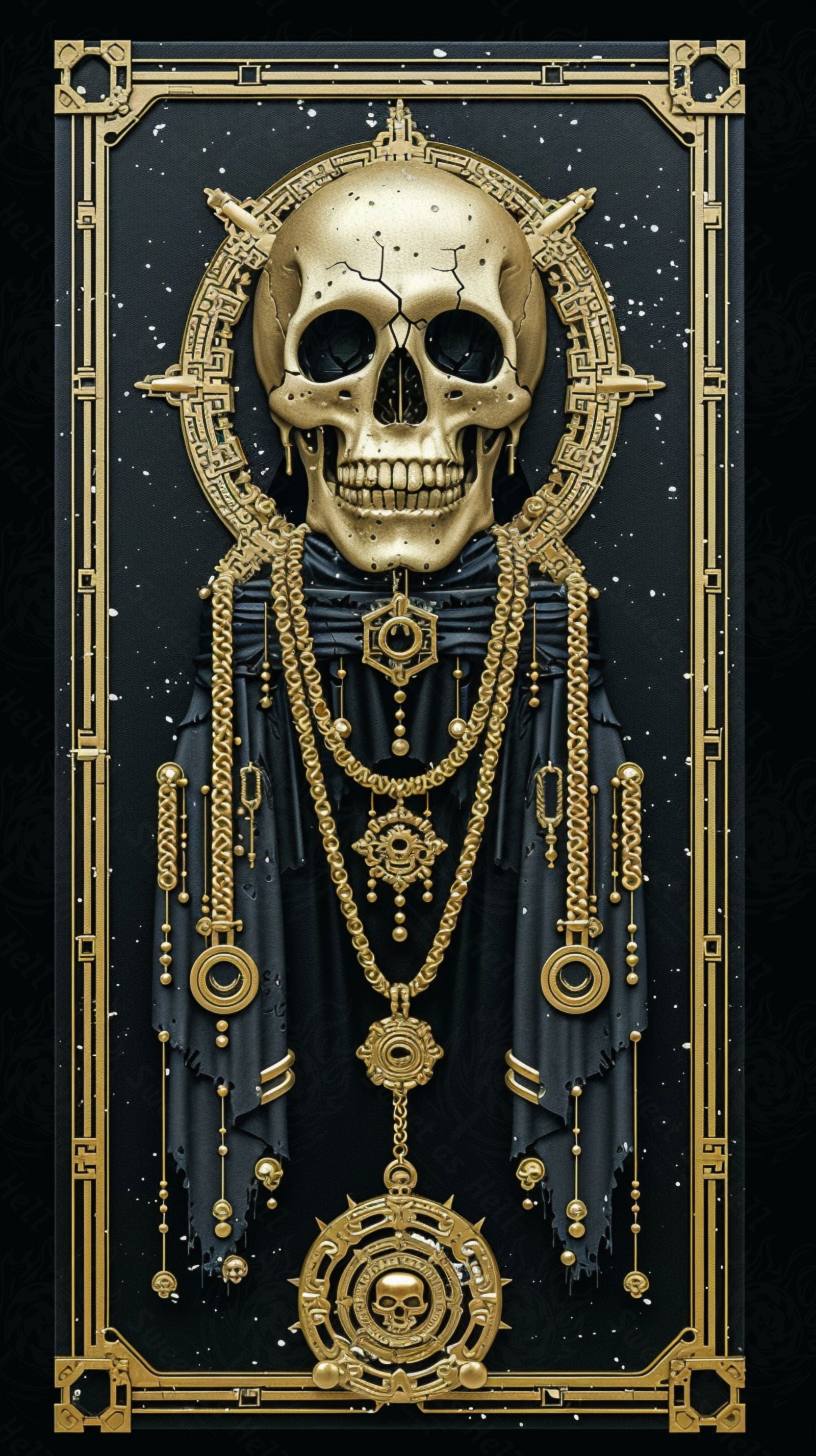 Mother Muerte 09 by 16 272 SN2192 - Sweet As Hell Designs