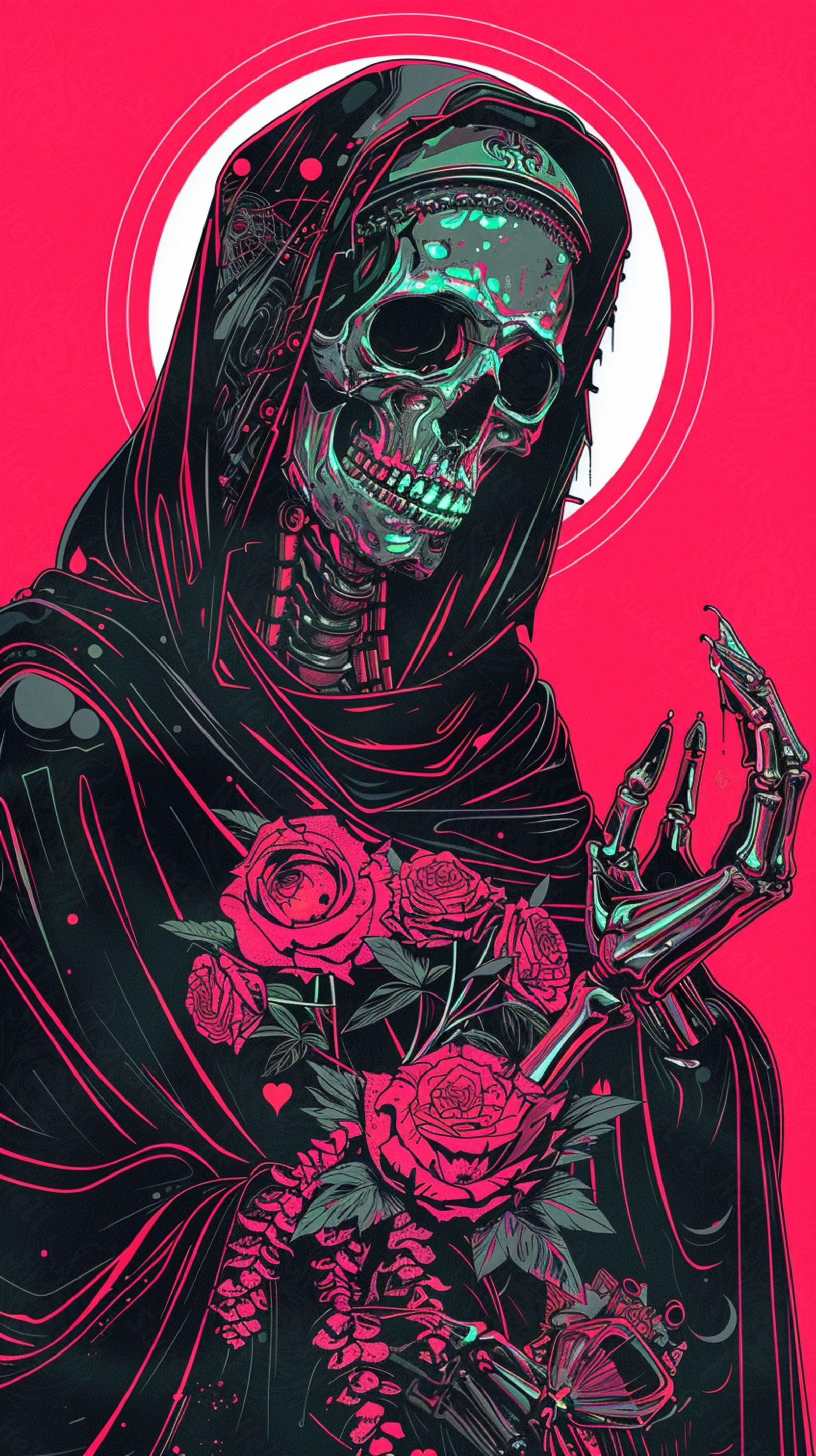 Mother Muerte 09 by 16 282 SN2202 - Sweet As Hell Designs