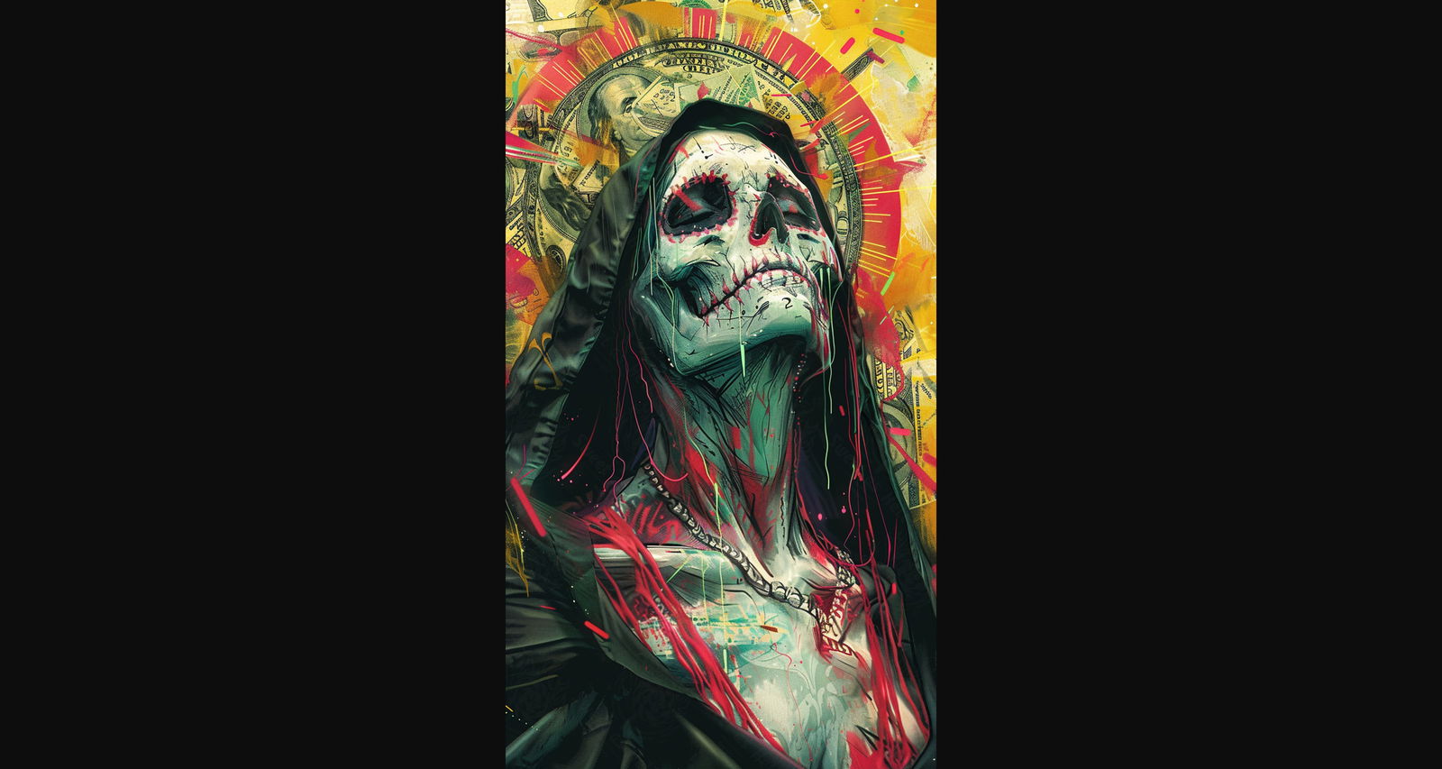Mother Muerte 09 by 16 286 SN2206 - Sweet As Hell Designs