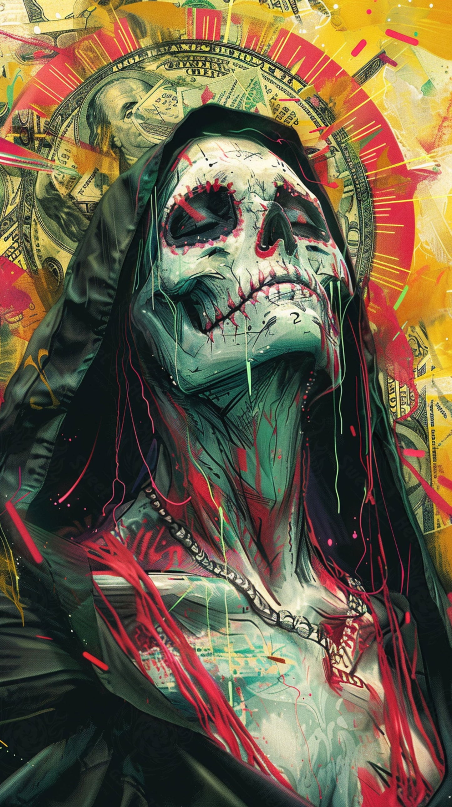 Mother Muerte 09 by 16 286 SN2206 - Sweet As Hell Designs