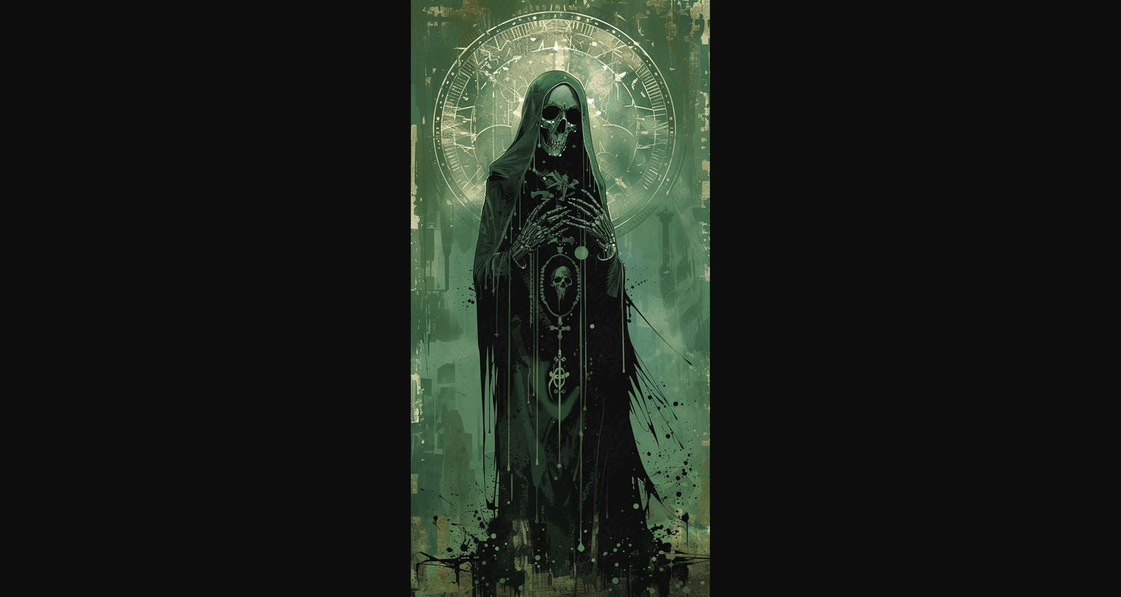 Mother Muerte 09 by 16 341 SN2261 - Sweet As Hell Designs