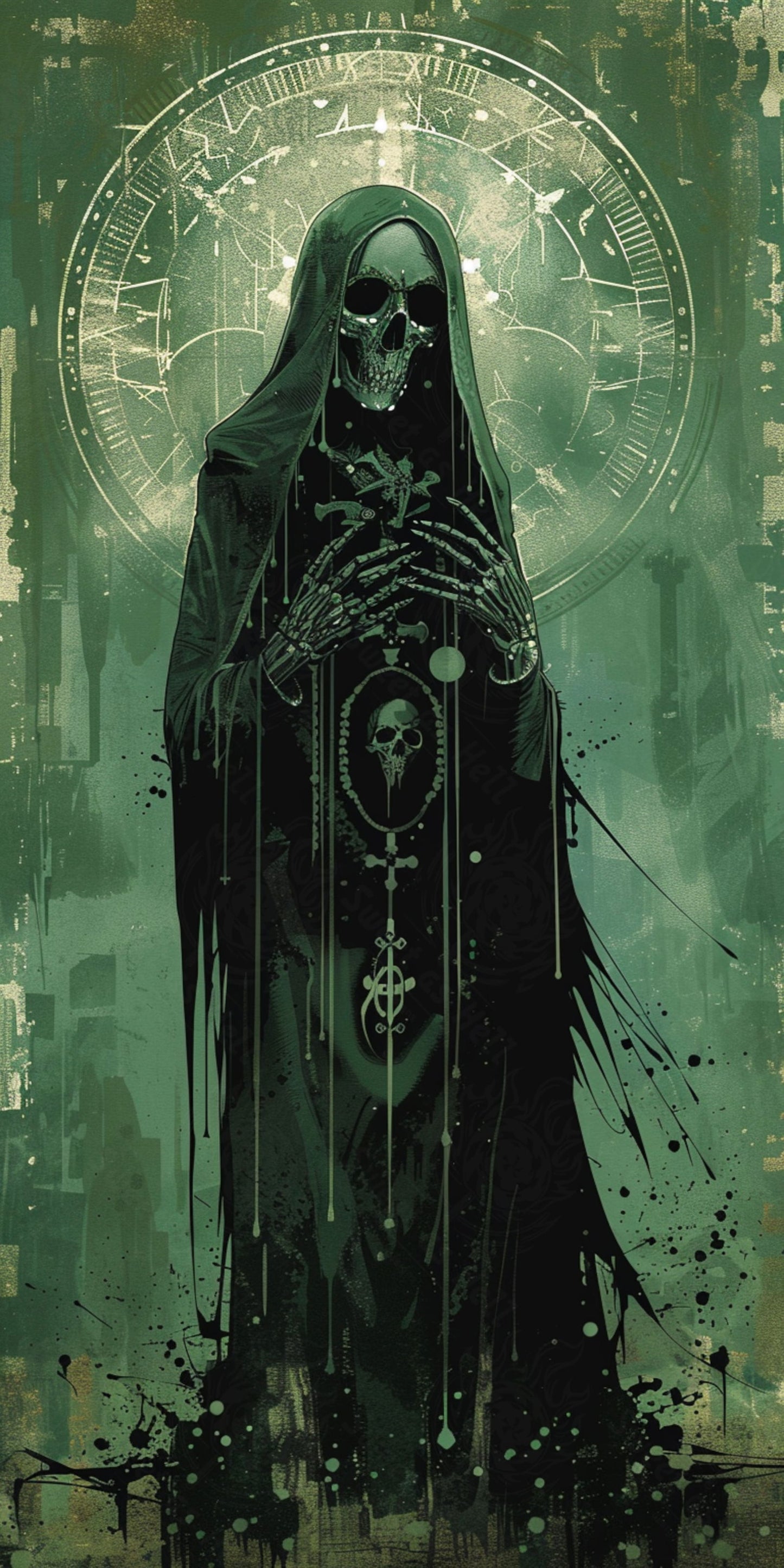 Mother Muerte 09 by 16 341 SN2261 - Sweet As Hell Designs