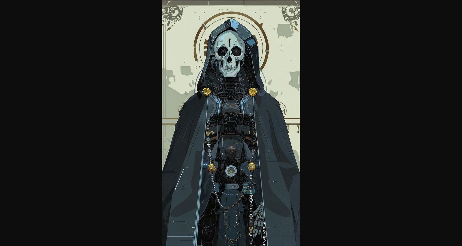 Mother Muerte 09 by 16 349 SN2269 - Sweet As Hell Designs