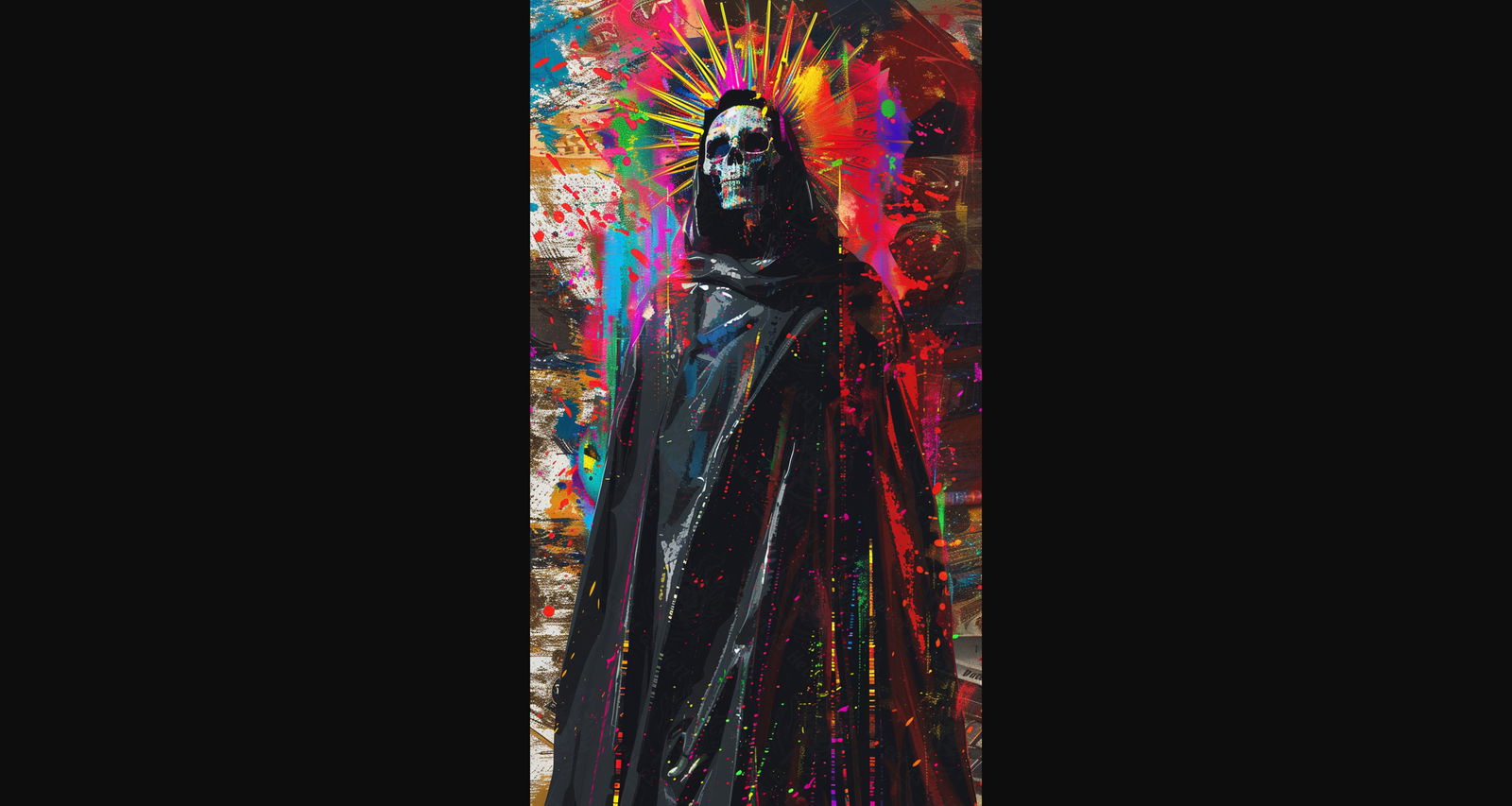 Mother Muerte 09 by 16 359 SN2279 - Sweet As Hell Designs