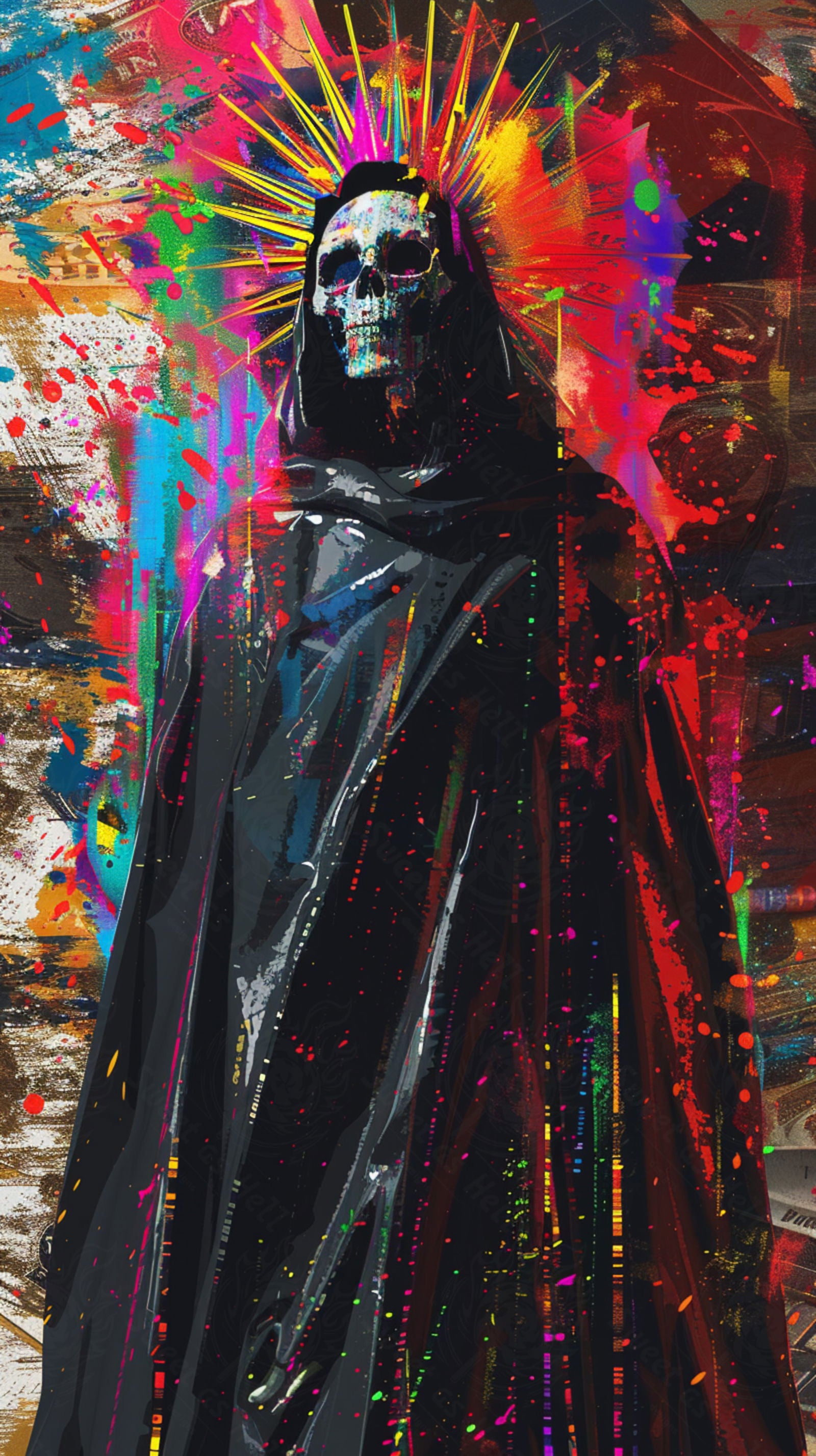 Mother Muerte 09 by 16 359 SN2279 - Sweet As Hell Designs
