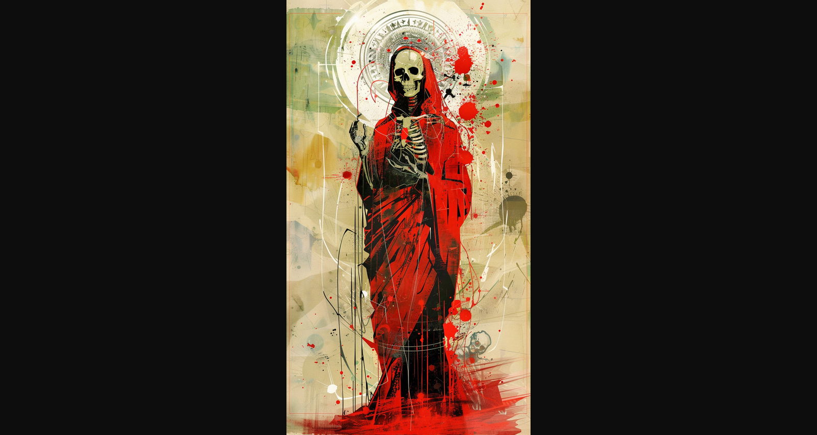 Mother Muerte 09 by 16 363 SN2283 - Sweet As Hell Designs