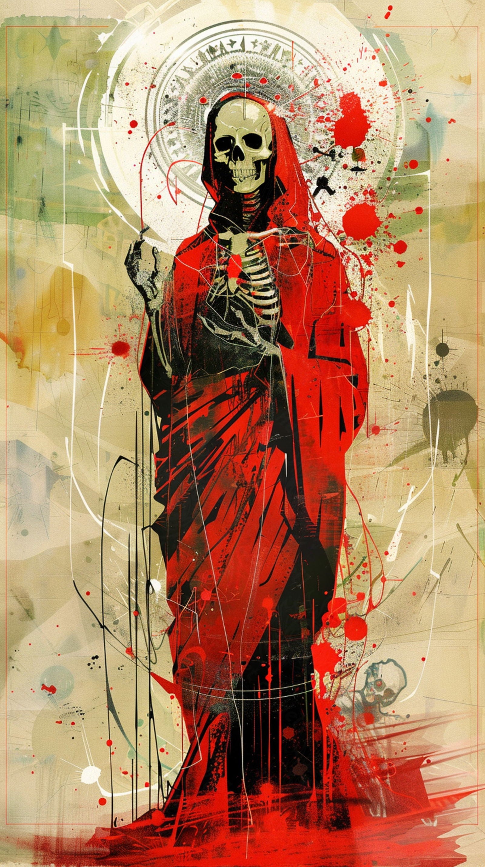 Mother Muerte 09 by 16 363 SN2283 - Sweet As Hell Designs