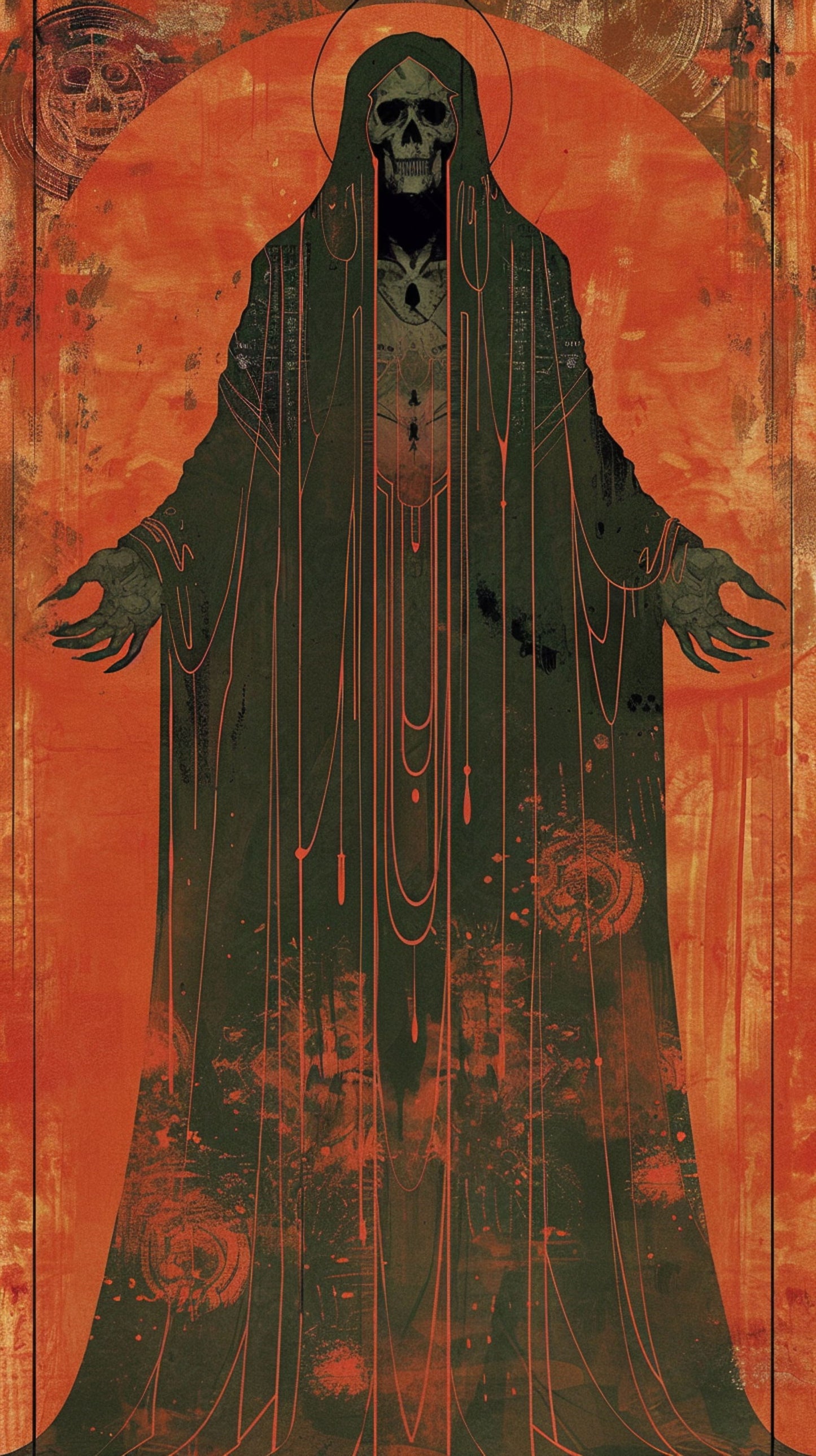 Mother Muerte 09 by 16 376 SN2296 - Sweet As Hell Designs
