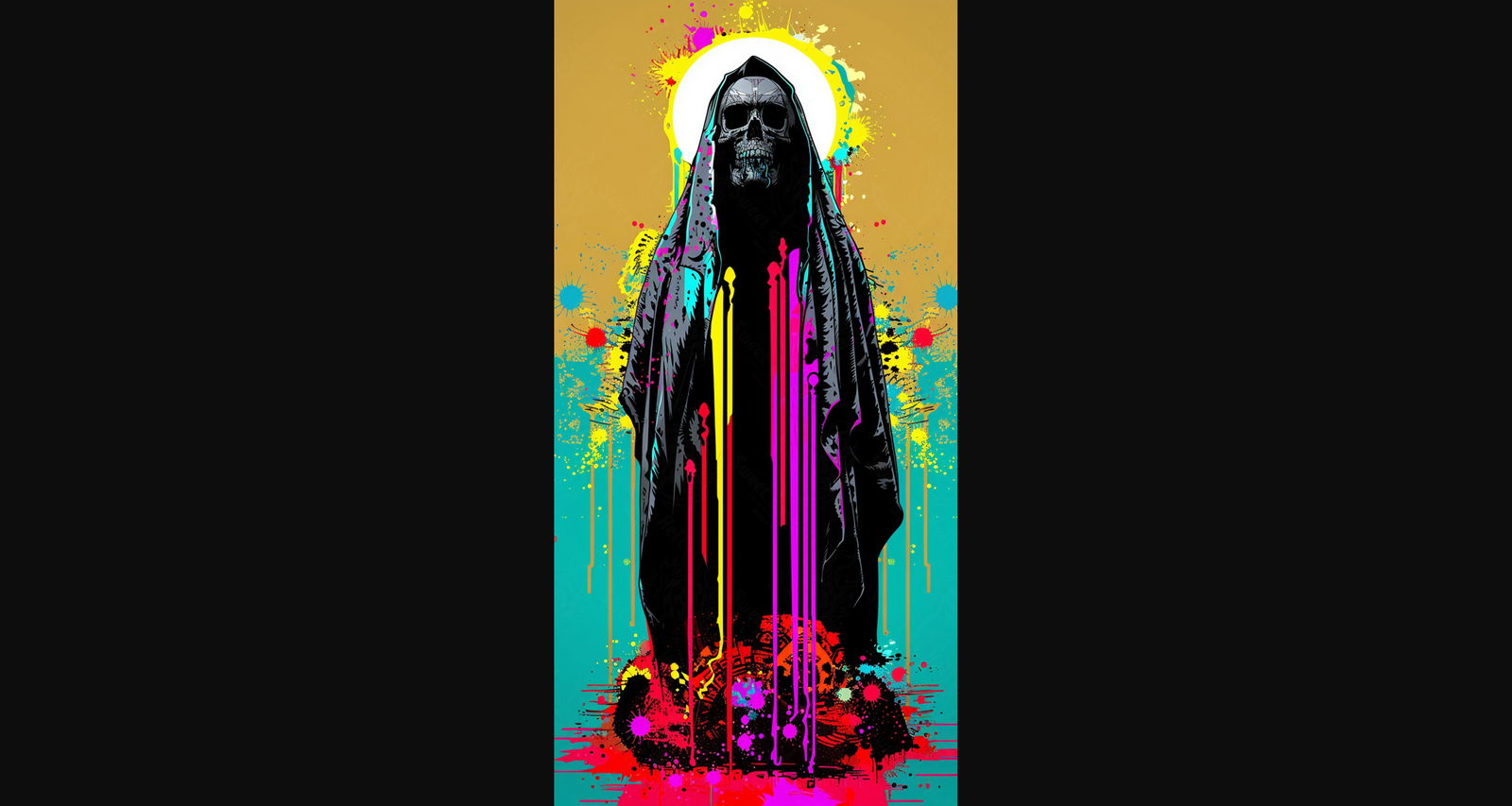 Mother Muerte 09 by 16 382 SN2302 - Sweet As Hell Designs