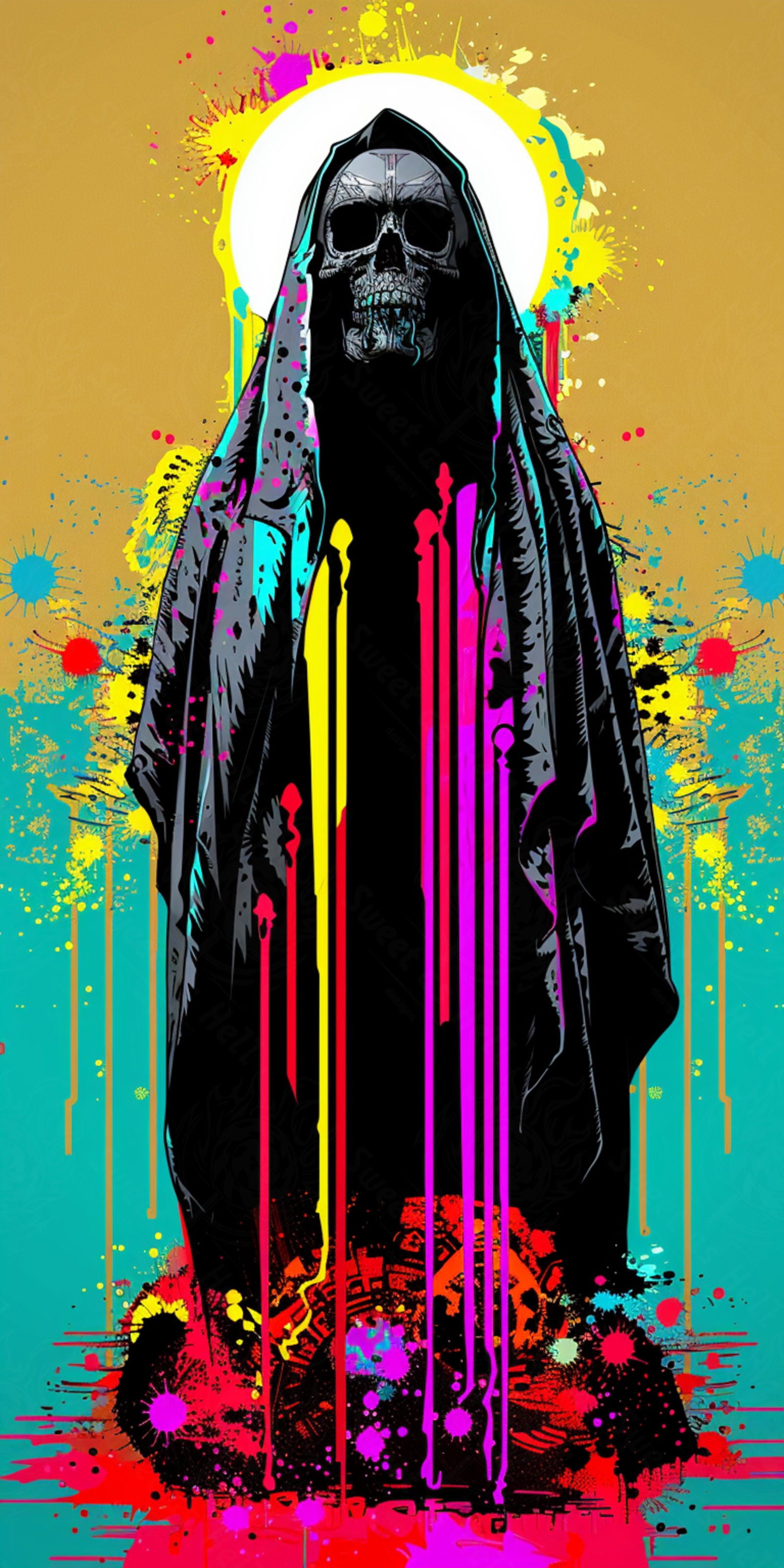 Mother Muerte 09 by 16 382 SN2302 - Sweet As Hell Designs