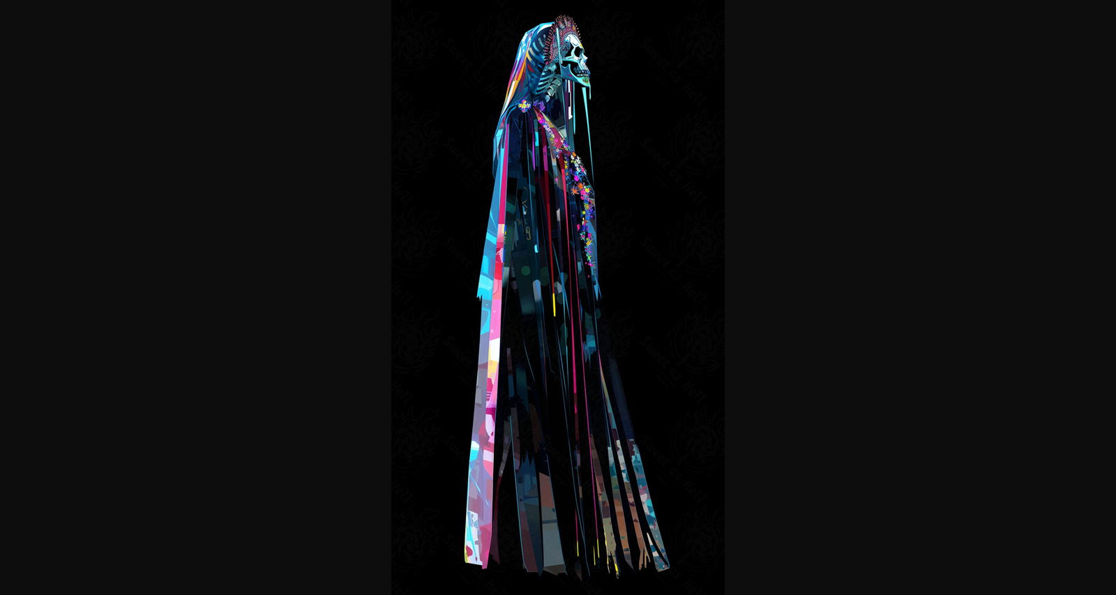 Mother Muerte 09 by 16 409 SN2329 - Sweet As Hell Designs