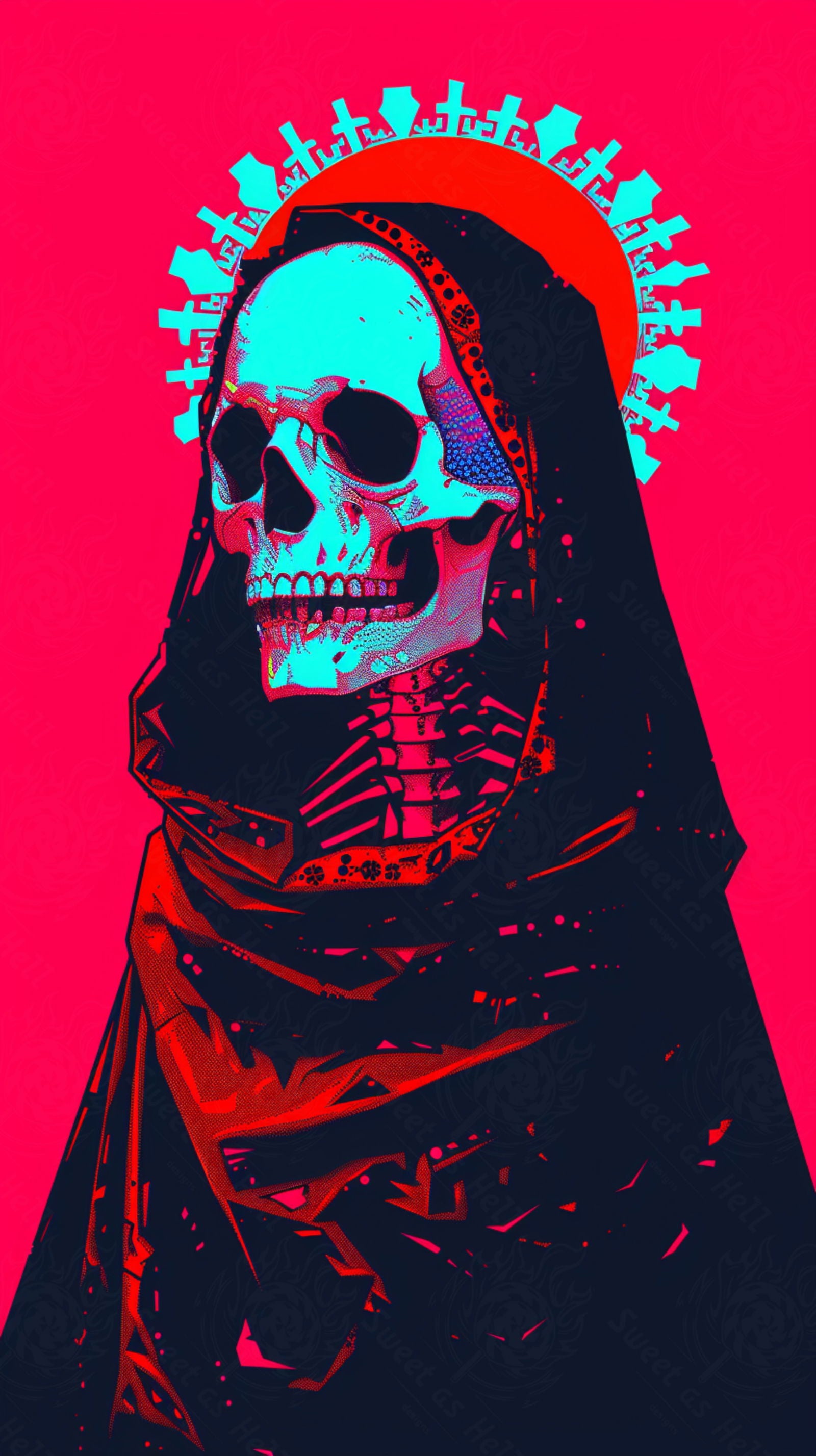 Mother Muerte 09 by 16 414 SN2334 - Sweet As Hell Designs