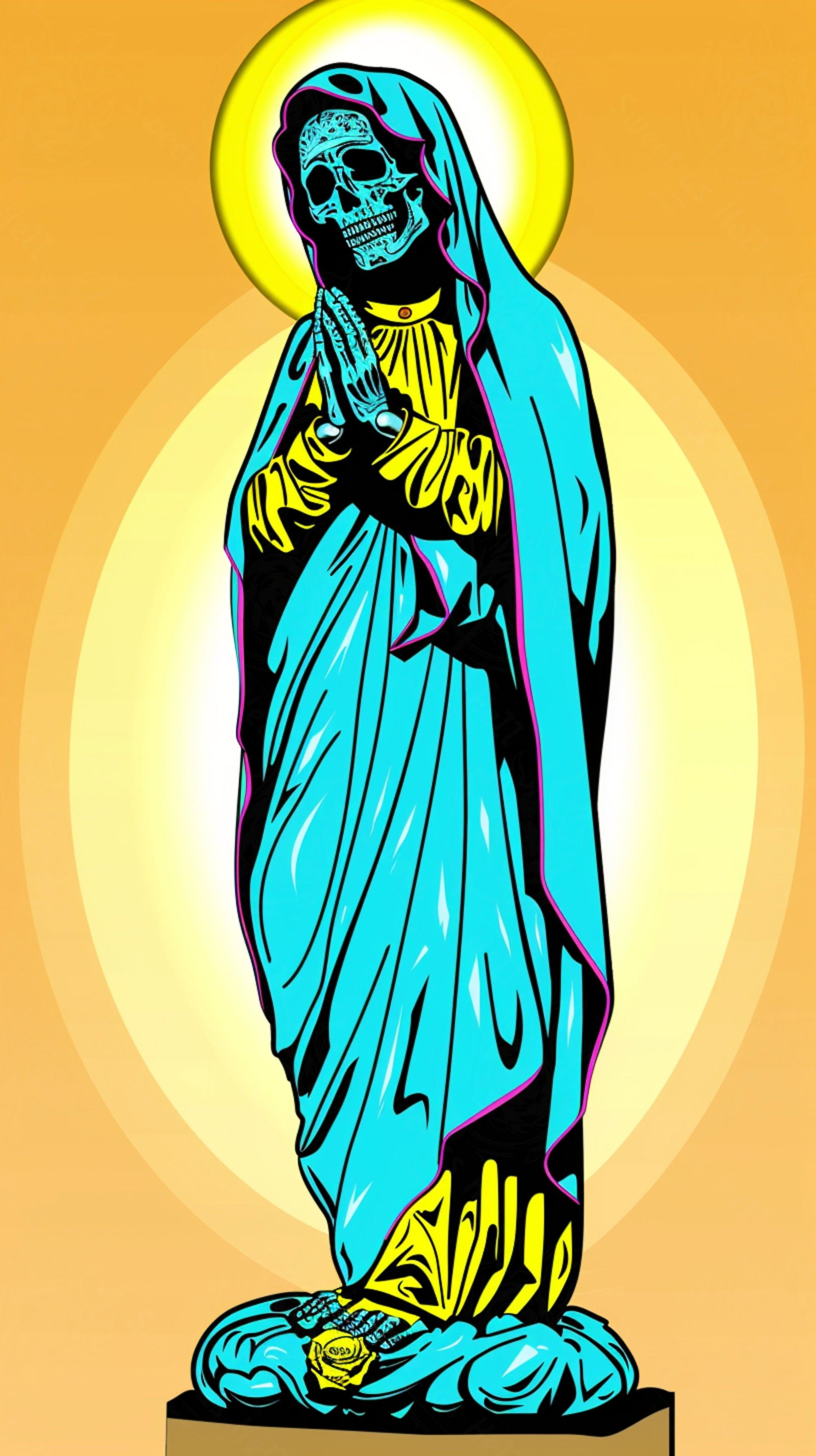 Mother Muerte 09 by 16 422 SN2342 - Sweet As Hell Designs