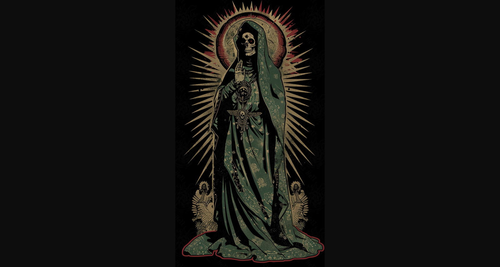 Mother Muerte 09 by 16 423 SN2343 - Sweet As Hell Designs