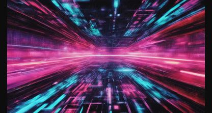 One Point Perspective Abstract Background With Motion Blur 16 by 9 0001 SN928 - Sweet As Hell Designs