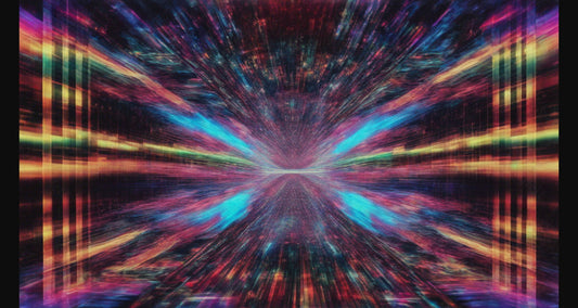 One Point Perspective Abstract Background With Motion Blur 16 by 9 0005 SN932 - Sweet As Hell Designs