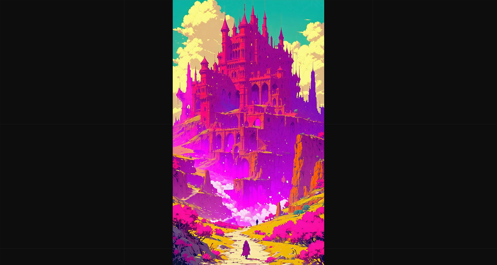 Path to the Magenta Citadel SN3088 - Sweet As Hell Designs