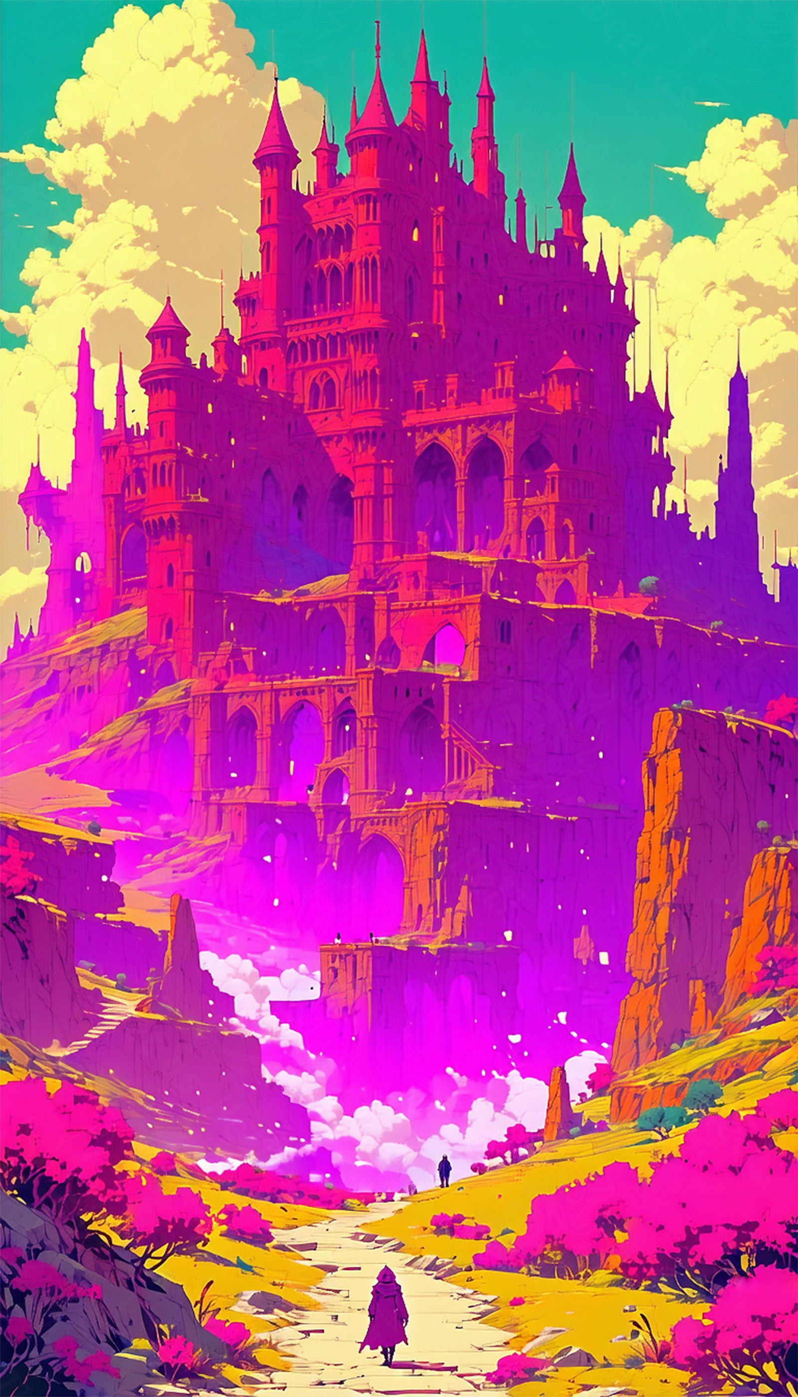 Path to the Magenta Citadel SN3088 - Sweet As Hell Designs