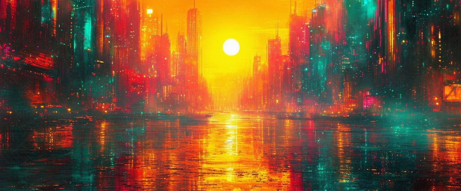 Street Level Illustration of Modern Fantasy City Architecture 0033 SN1196 - Sweet As Hell Designs