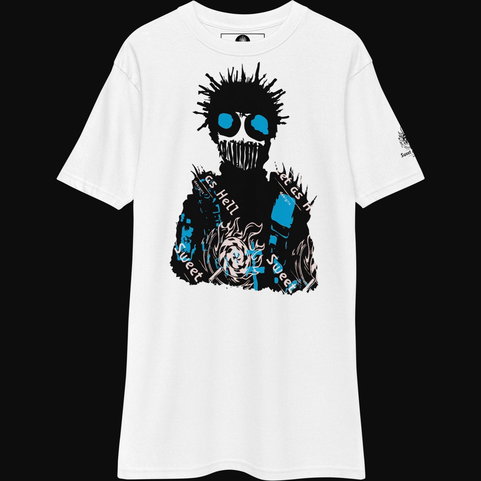 Sweet As Hell Designs' 100% Cotton Ruffian Tee ThReE - Sweet As Hell Designs