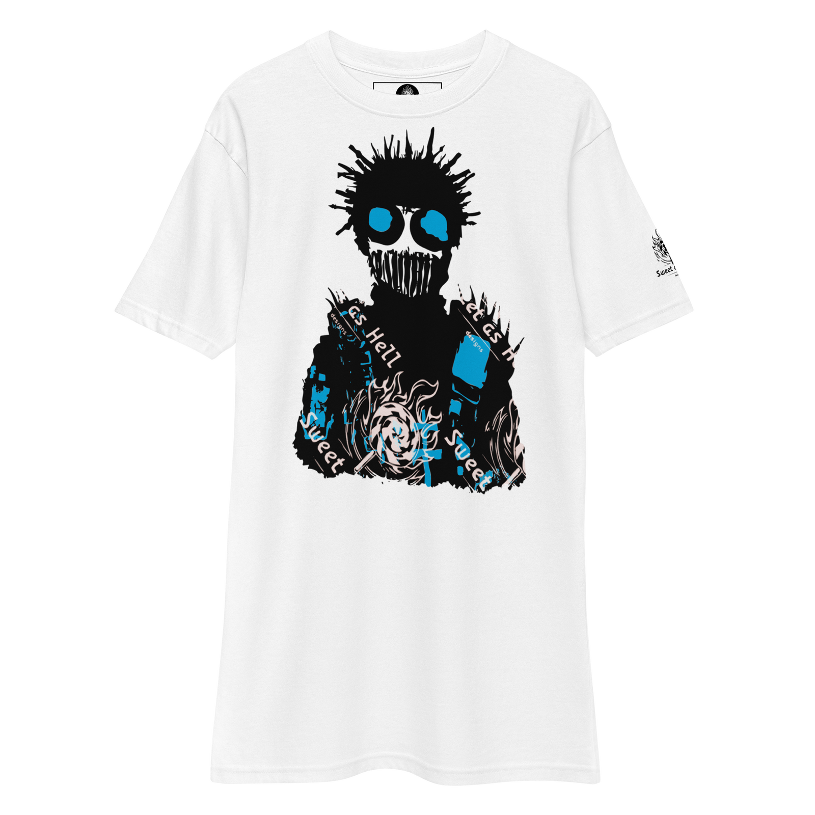 Sweet As Hell Designs' 100% Cotton Ruffian Tee ThReE - Sweet As Hell Designs