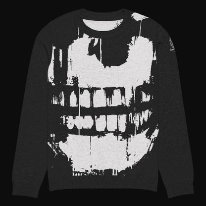 Sweet As Hell Designs' All Smiles Knitted Cotton / Polyester Sweater - Sweet As Hell Designs