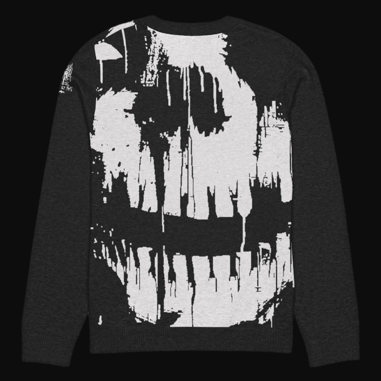 Sweet As Hell Designs' All Smiles Knitted Cotton / Polyester Sweater - Sweet As Hell Designs