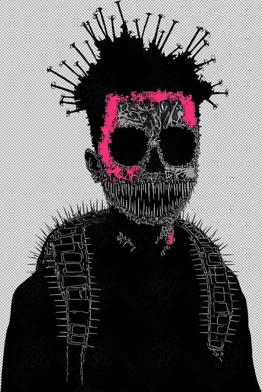 Sweet As Hell Designs' Ruffian Series v0053 With Transparent Background SN3017 - Sweet As Hell Designs