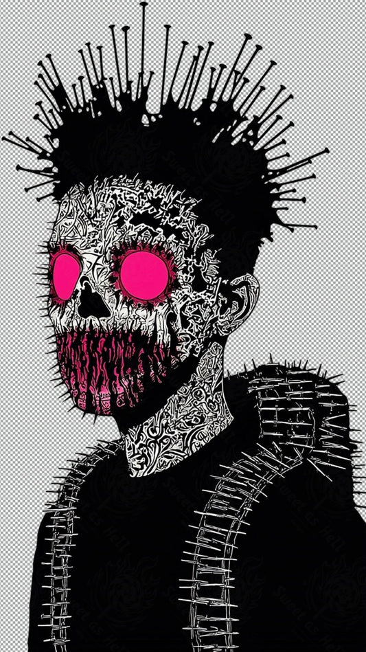 Sweet As Hell Designs' Ruffian Series v0097 With Transparent Background SN3060 - Sweet As Hell Designs